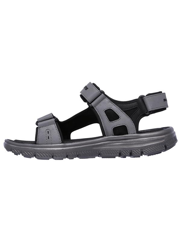 Skechers Flex Advantage Sandals Black - 51874 - Buy Online from Petti